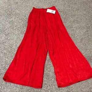 Zara Vibrant Scarlet Trousers